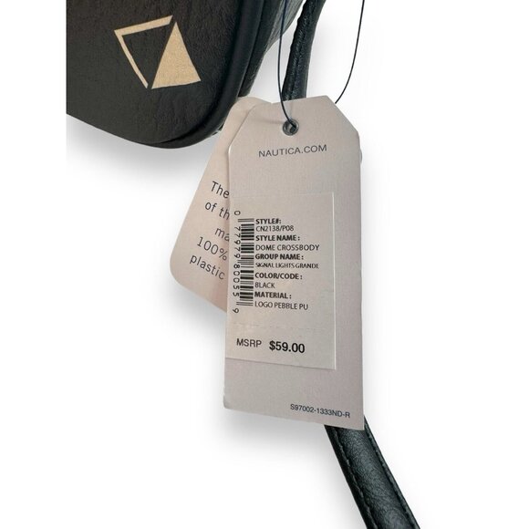 Nautica Black Crossbody Bag NWT - Picture 9 of 9